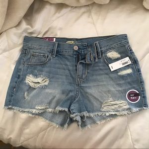 NWT Cutoff Denim Shorts